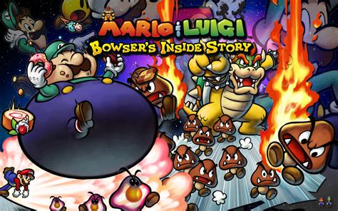 Mario and Luigi Bowser's inside story - Super Mario Bros. Wallpaper (32446427) - Fanpop