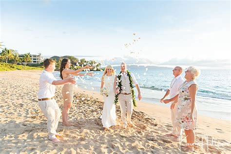 A Beautiful Backdrop ~ Niki & Gavin's Maui Beach Wedding