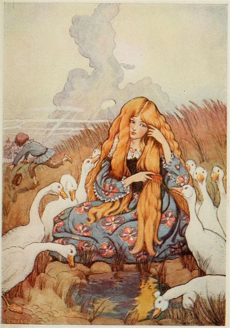 A2 poster the six swans german fairy tale colour litho – Artofit