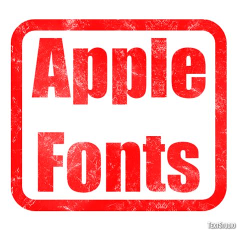 Apple Fonts Text Effect and Logo Design Font