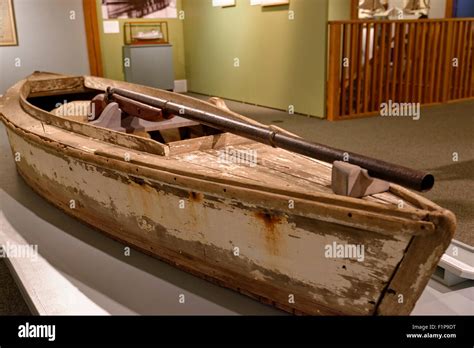 Punt Gun on display at Chesapeake Bay Maritime Museum, St. Michaels Stock Photo - Alamy