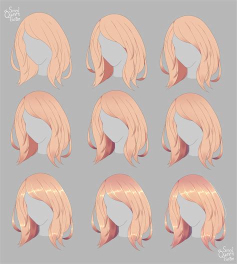 Hair Shading Tutorial by SmolQueenBean on DeviantArt