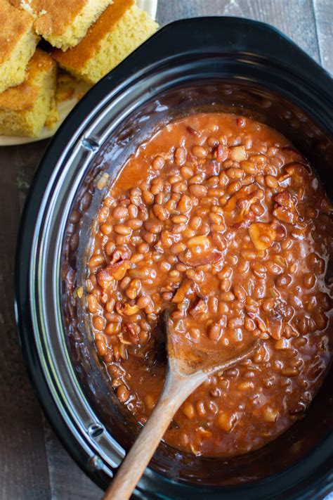 Slow Cooker Baked Beans - The Magical Slow Cooker