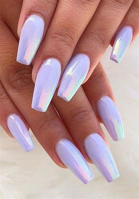 Light Purple Nail Polish | Nail Designs