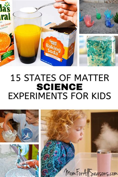 Science States of Matter Experiments | Free Homeschool Deals © | Matter science experiments ...