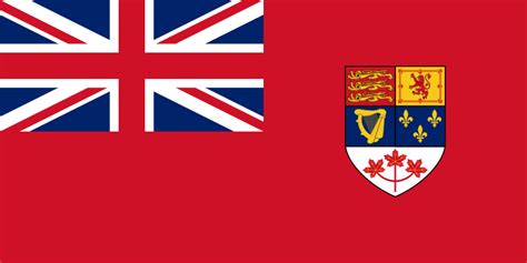 Image: Canadian Red Ensign (1957-1965)