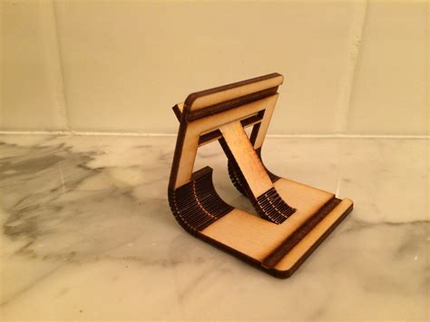 Laser Cut Wooden Phone Stand : 3 Steps - Instructables