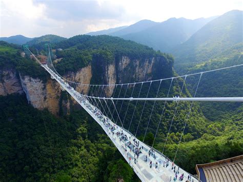 Why Did the Zhangjiajie Grand Canyon Glass Bridge Suddenly Close? | Architectural Digest