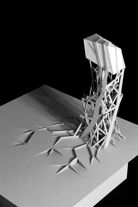 The Water TowerThird Year Project | Concept models architecture, Organic architecture ...