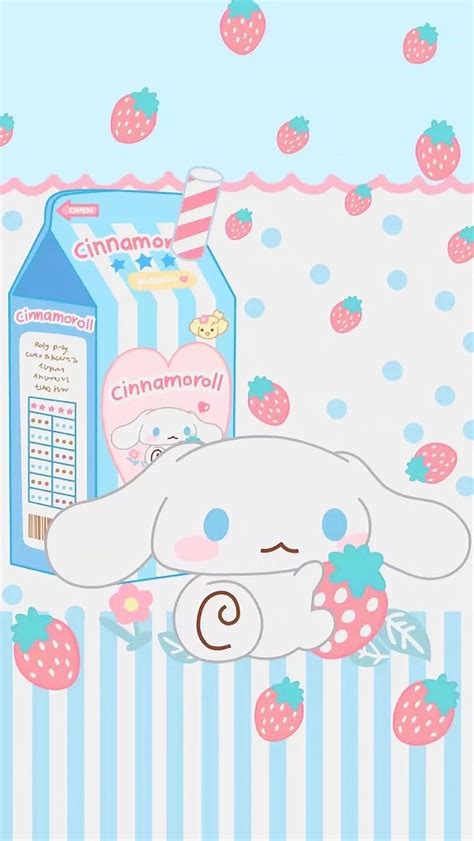 Pin de Avery Alisabeth em Cinnamoroll | Papel de parede kawaii, Papeis de parede kawaii ...