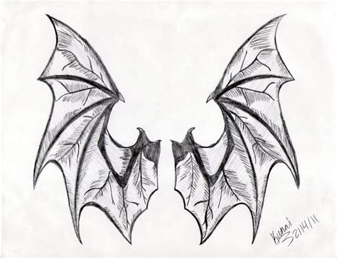 Bat Wings Tattoo Design by Rendezvous2279 on DeviantArt | Wing tattoo designs, Wings tattoo ...