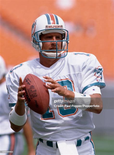 Miami Dolphins quarterback Dan Marino, circa 1988. News Photo - Getty Images