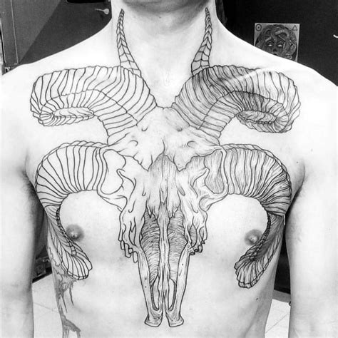 100 Ram Tattoo Designs For Men - Bighorn Sheep Ink Ideas