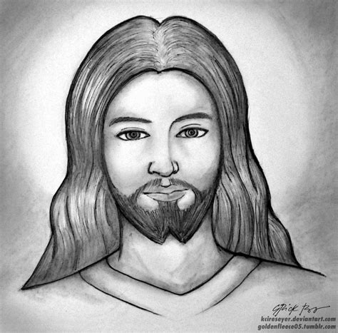 Pencil Drawing Of Jesus Face at PaintingValley.com | Explore collection of Pencil Drawing Of ...