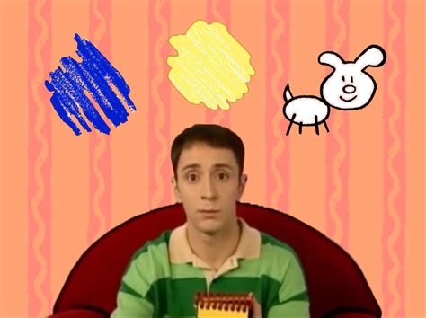 Blue’s Clues Colors Everywhere Thinking Time (Steve’s Version) | Blue’s clues, Rhythm and blue ...