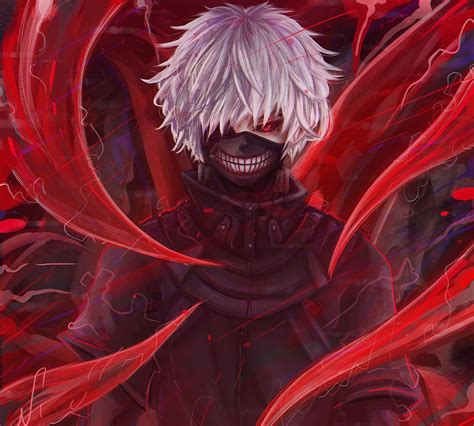 Ken Kaneki Art Tokyo Ghoul Wallpaper, HD Anime 4K Wallpapers, Images and Background - Wallpapers Den