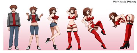 Lady In Red TG Commission by HopeTG on DeviantArt