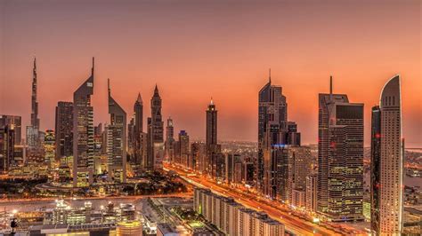 Dubai Skyline Wallpaper 4k