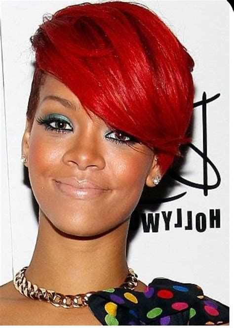 10 Fiery Red Hairstyle From Rihanna's Loud Album Era On Its 10th Anniversary - Emily CottonTop ...