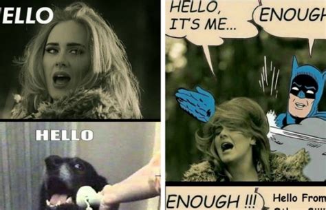 28 Adele Hello Meme Pictures Because You Really Didn't Hear That Song Enough Today