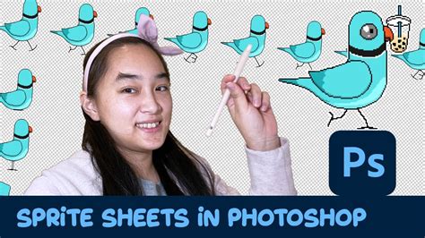 [How To] Make Sprite Sheets in Photoshop || EmiiCreations - YouTube