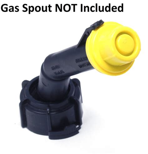 Aftermarket BLITZ Yellow Spout Cap fits self-venting gas can spouts 90 – JSP Manufacturing