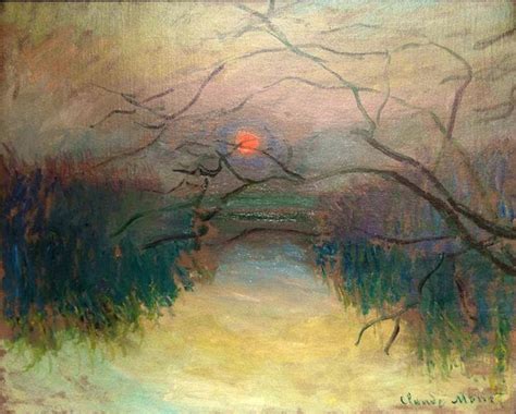 Sunset, 1880 - Claude Monet - WikiArt.org