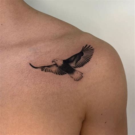 Details 74+ small flying eagle tattoo latest - in.cdgdbentre