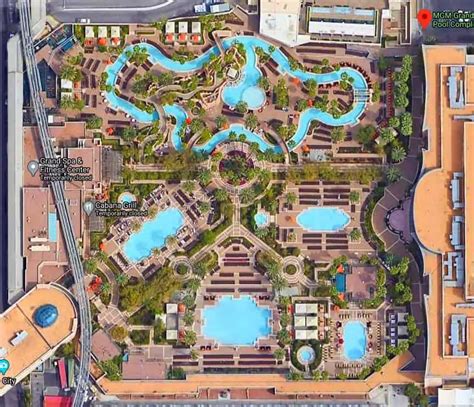 Mgm Grand Pool Map