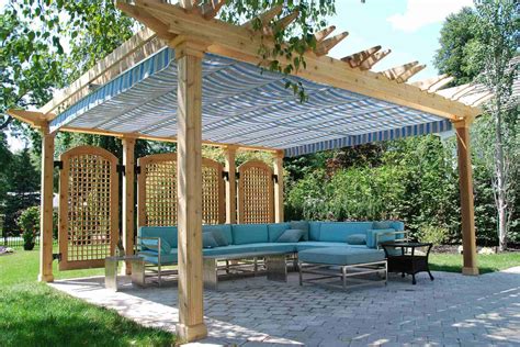 How to Make Simple Retractable Pergola Canopy