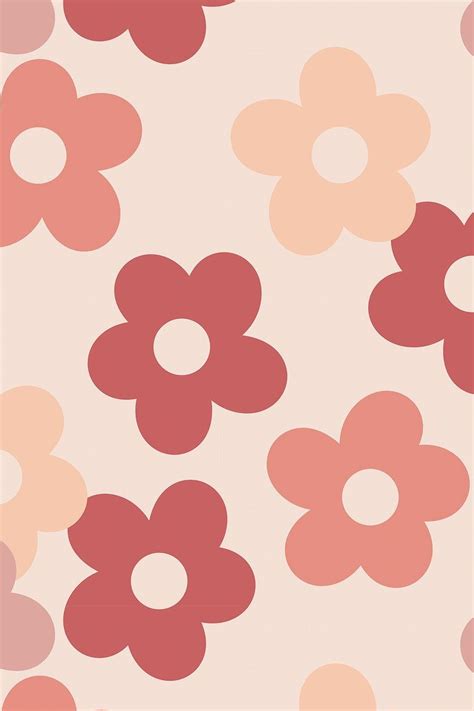 Pink seamess floral patterned background vector | free image by rawpixel.com / Chayanit | Iphone ...