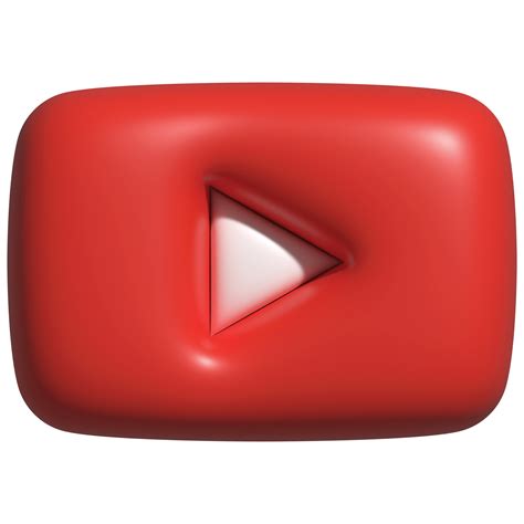 3d Youtube Logo Png Transparent Background Total Png Free Stock Photos | Images and Photos finder