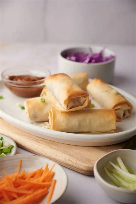 Vegan Egg Rolls - Plant Based with Amy