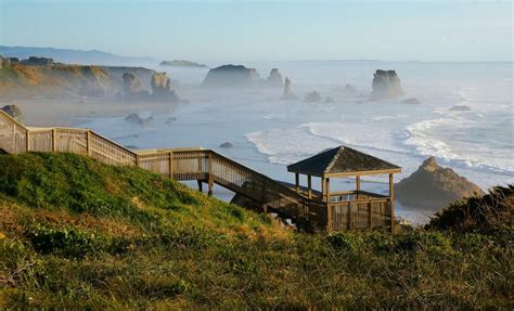 Beautiful Bandon Beach on the Oregon Coast