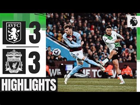 Quansah & Gakpo Goals in Six Goal Thriller | Aston Villa 3-3 Liverpool | Highlights - World's ...