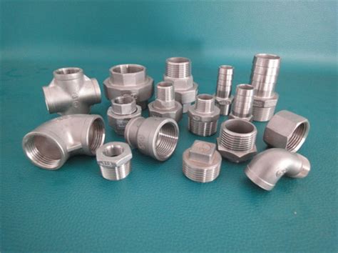 Stainless Steel Threaded Pipe Fittings Types / Dimensions | SANVO