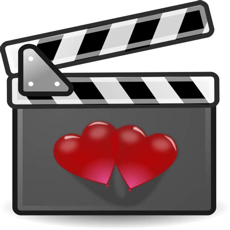 Romance movie symbol | Free SVG