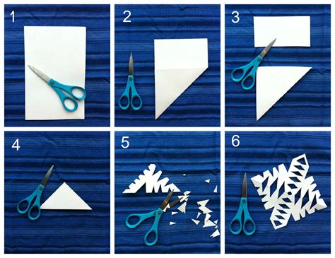 PAPER SNOWFLAKE TUTORIAL | Snow crafts, Paper crafts, Paper snowflakes