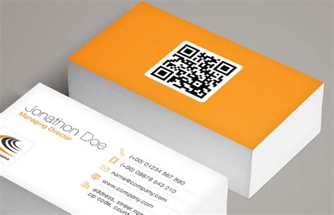 Résultat de recherche d'images pour "qr code card" | Qr code business card, Free business card ...