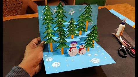 How To Make Pop Up Christmas Cards