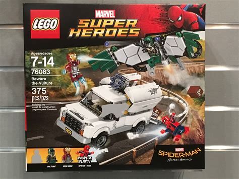 LEGO SPIDER-MAN: HOMECOMING Sets Revealed at Toy Fair 2017