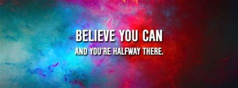 Believe You Can - Abstract Facebook Cover