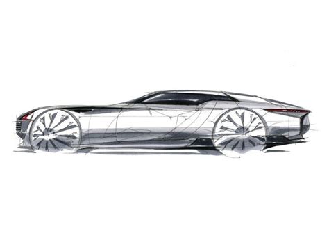 How to sketch a car in side view - Car Body Design