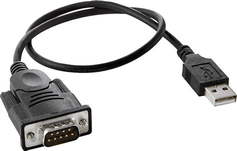 USB To Serial RS232 Adapter DB9 Serial DCE Adapter Cable With FTDI – Null Modem USB – Bus ...