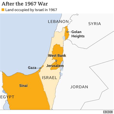 Israel's borders explained in maps - BBC News