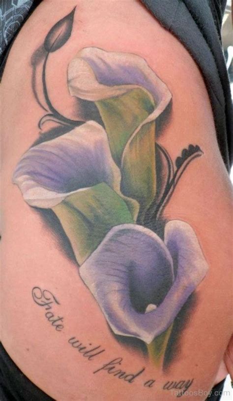 Calla Lilies Tattoos | Tattoo Designs, Tattoo Pictures