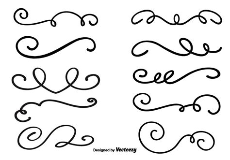 Decorative Vector Swirls - Download Free Vector Art, Stock Graphics & Images