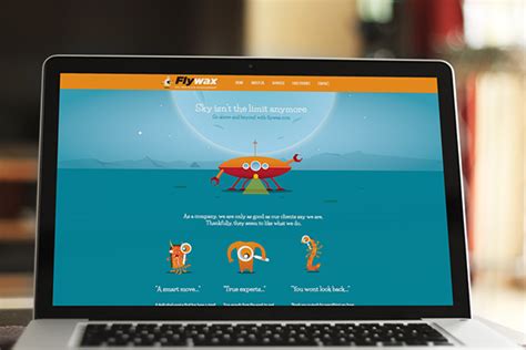 Illustrated Website Design on Behance