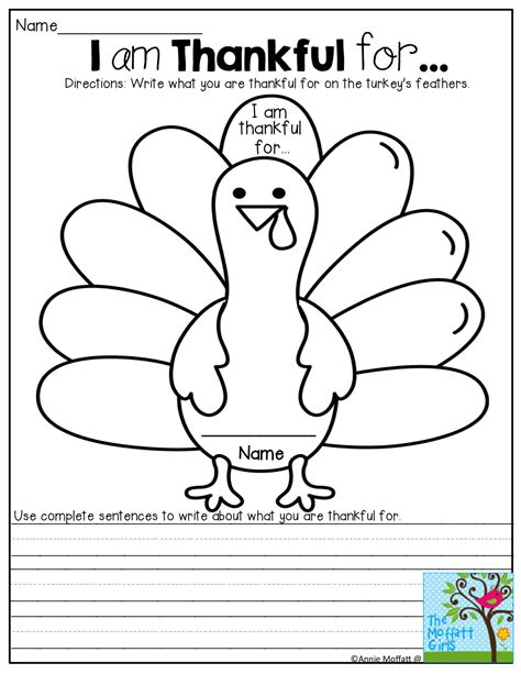 Printable Thankful Crafts - Printable Calendars AT A GLANCE