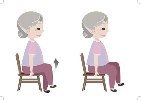 Royalty Free Chair Exercise Clip Art, Vector Images & Illustrations - iStock